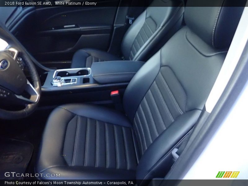 Front Seat of 2018 Fusion SE AWD