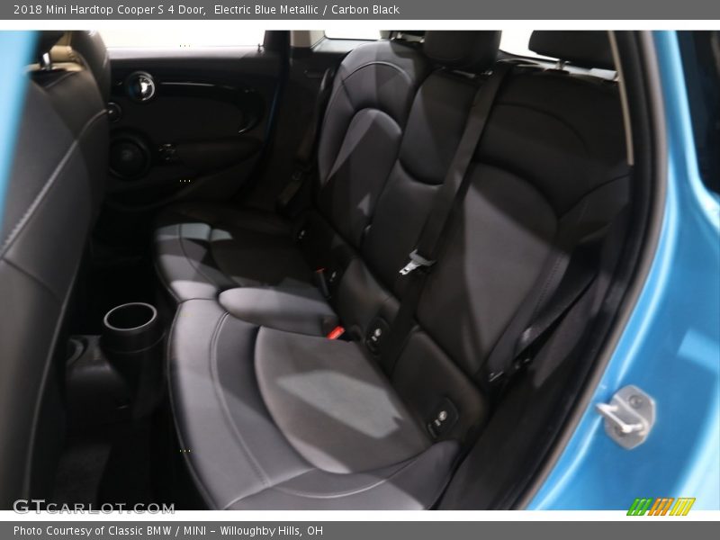Electric Blue Metallic / Carbon Black 2018 Mini Hardtop Cooper S 4 Door