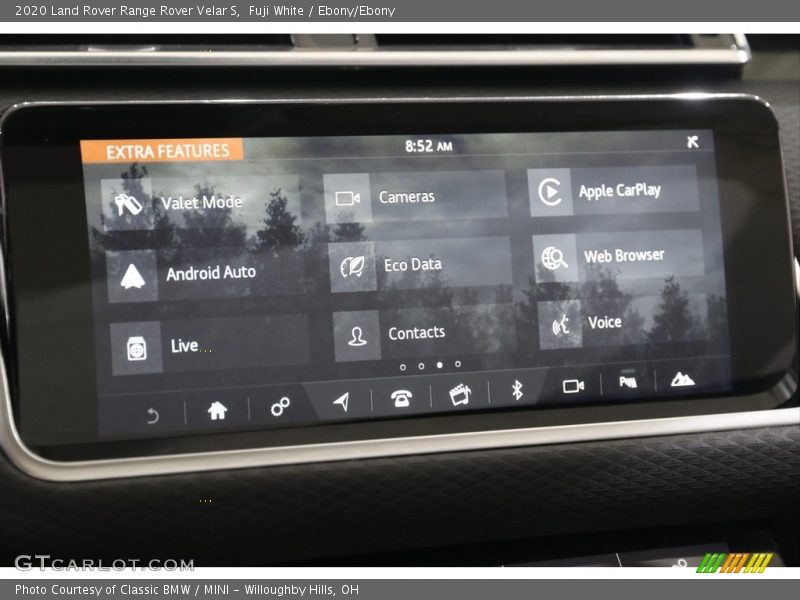 Fuji White / Ebony/Ebony 2020 Land Rover Range Rover Velar S