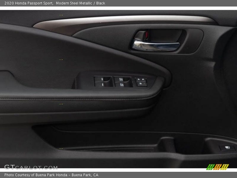 Modern Steel Metallic / Black 2020 Honda Passport Sport