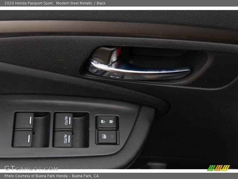 Modern Steel Metallic / Black 2020 Honda Passport Sport