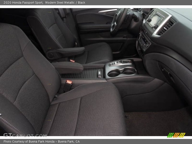 Modern Steel Metallic / Black 2020 Honda Passport Sport