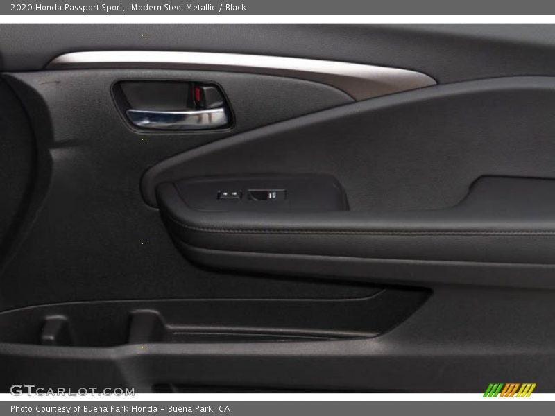 Modern Steel Metallic / Black 2020 Honda Passport Sport