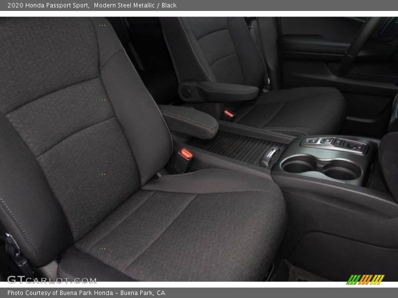 Modern Steel Metallic / Black 2020 Honda Passport Sport