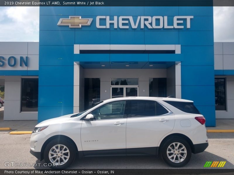 Summit White / Jet Black 2019 Chevrolet Equinox LT AWD