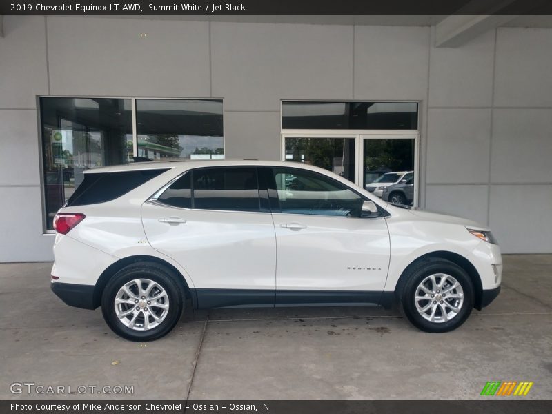Summit White / Jet Black 2019 Chevrolet Equinox LT AWD