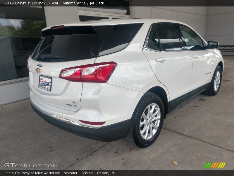 Summit White / Jet Black 2019 Chevrolet Equinox LT AWD