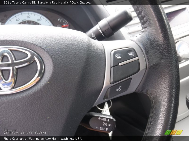 Barcelona Red Metallic / Dark Charcoal 2011 Toyota Camry SE
