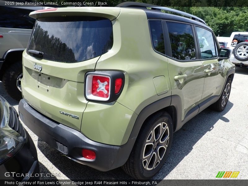  2015 Renegade Limited Commando Green