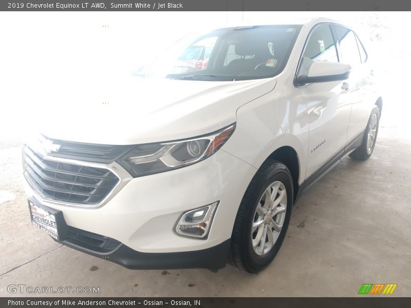 Summit White / Jet Black 2019 Chevrolet Equinox LT AWD