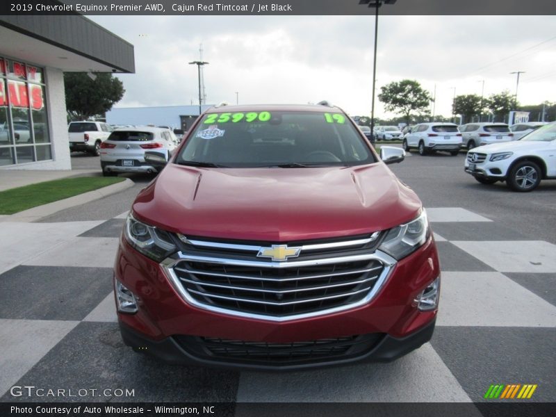 Cajun Red Tintcoat / Jet Black 2019 Chevrolet Equinox Premier AWD