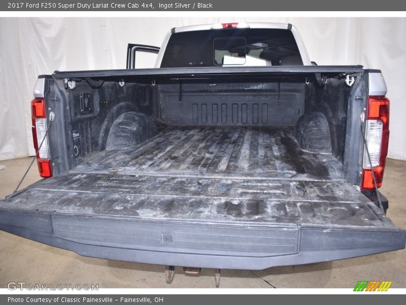 Ingot Silver / Black 2017 Ford F250 Super Duty Lariat Crew Cab 4x4