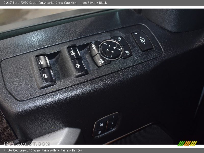 Ingot Silver / Black 2017 Ford F250 Super Duty Lariat Crew Cab 4x4