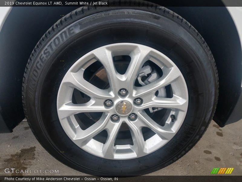 Summit White / Jet Black 2019 Chevrolet Equinox LT AWD