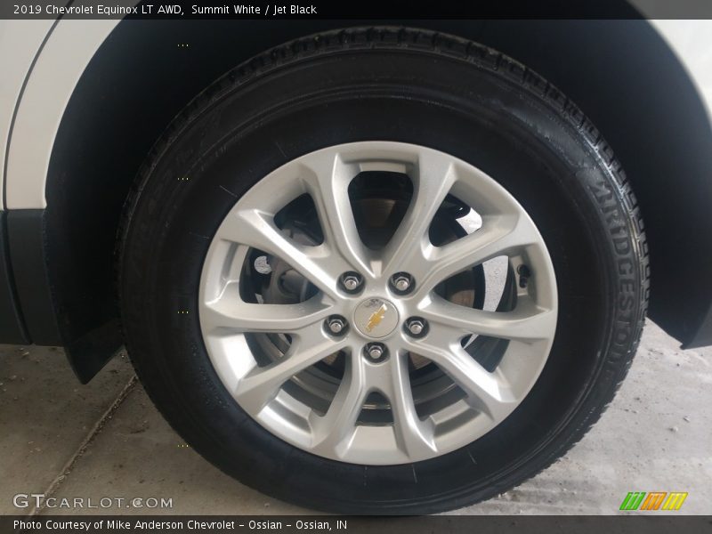 Summit White / Jet Black 2019 Chevrolet Equinox LT AWD