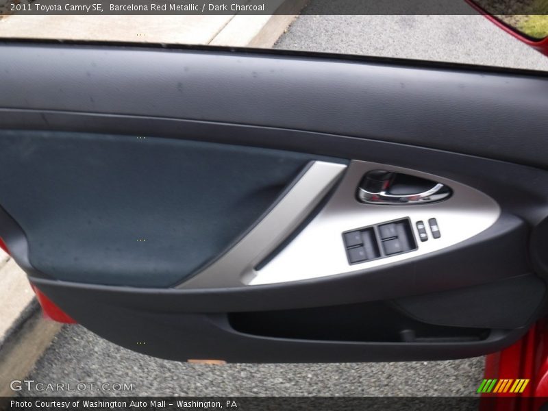 Barcelona Red Metallic / Dark Charcoal 2011 Toyota Camry SE