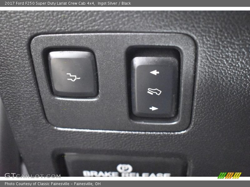 Ingot Silver / Black 2017 Ford F250 Super Duty Lariat Crew Cab 4x4