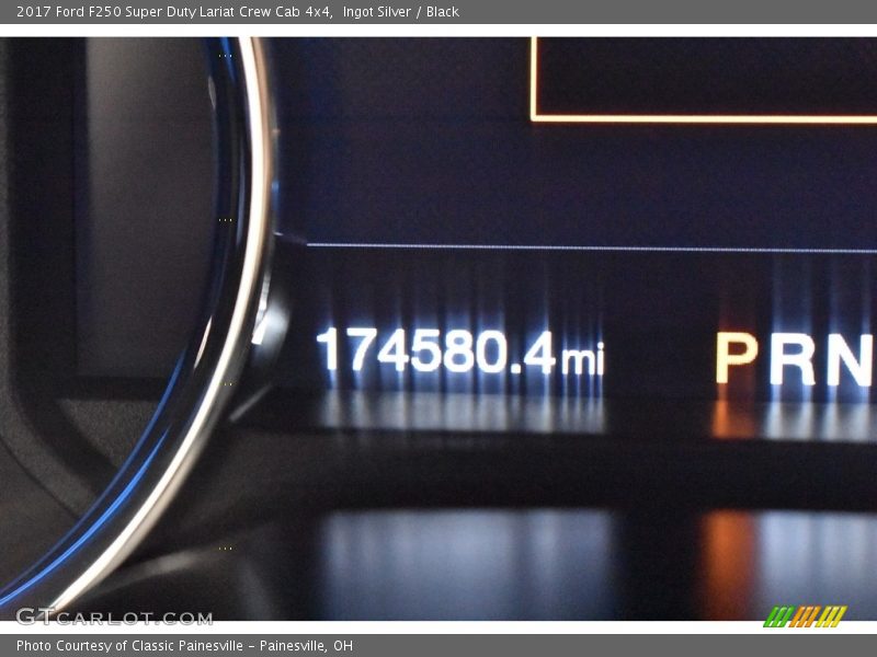 Ingot Silver / Black 2017 Ford F250 Super Duty Lariat Crew Cab 4x4