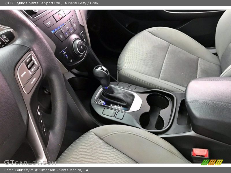 Mineral Gray / Gray 2017 Hyundai Santa Fe Sport FWD