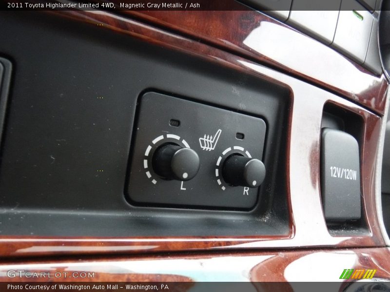 Magnetic Gray Metallic / Ash 2011 Toyota Highlander Limited 4WD