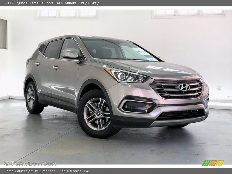 Mineral Gray / Gray 2017 Hyundai Santa Fe Sport FWD