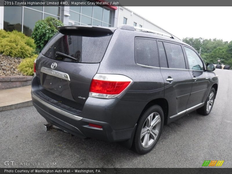 Magnetic Gray Metallic / Ash 2011 Toyota Highlander Limited 4WD