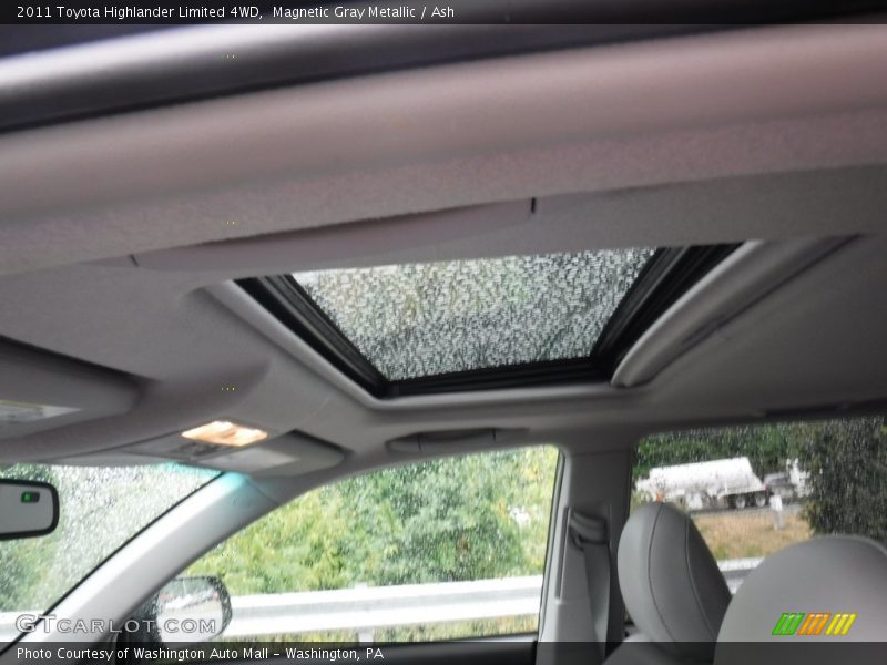 Magnetic Gray Metallic / Ash 2011 Toyota Highlander Limited 4WD