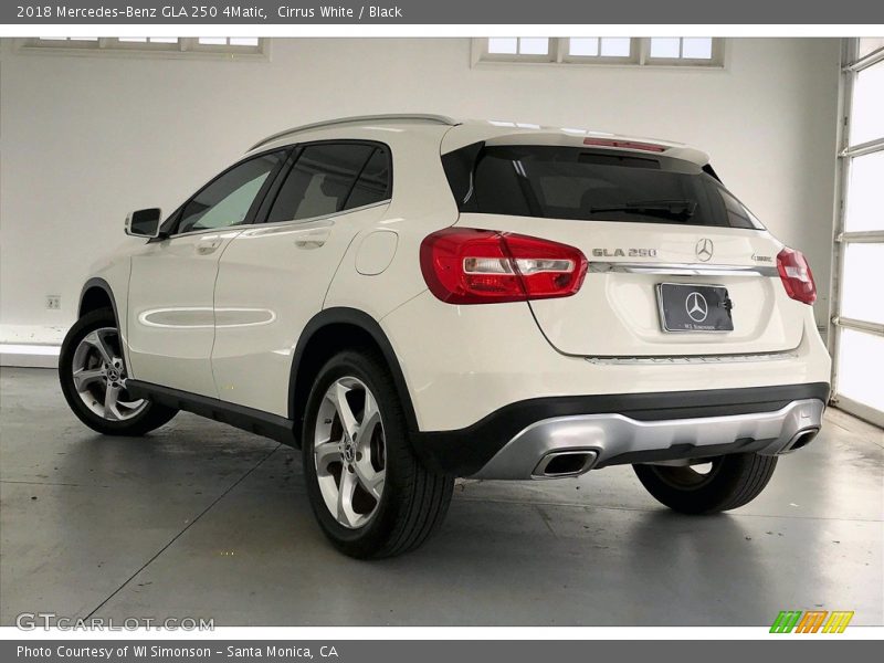 Cirrus White / Black 2018 Mercedes-Benz GLA 250 4Matic