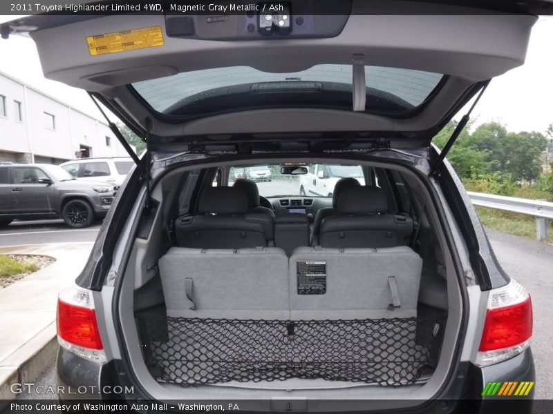 Magnetic Gray Metallic / Ash 2011 Toyota Highlander Limited 4WD