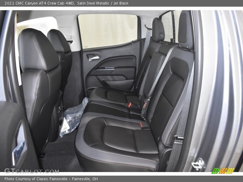 Rear Seat of 2021 Canyon AT4 Crew Cab 4WD