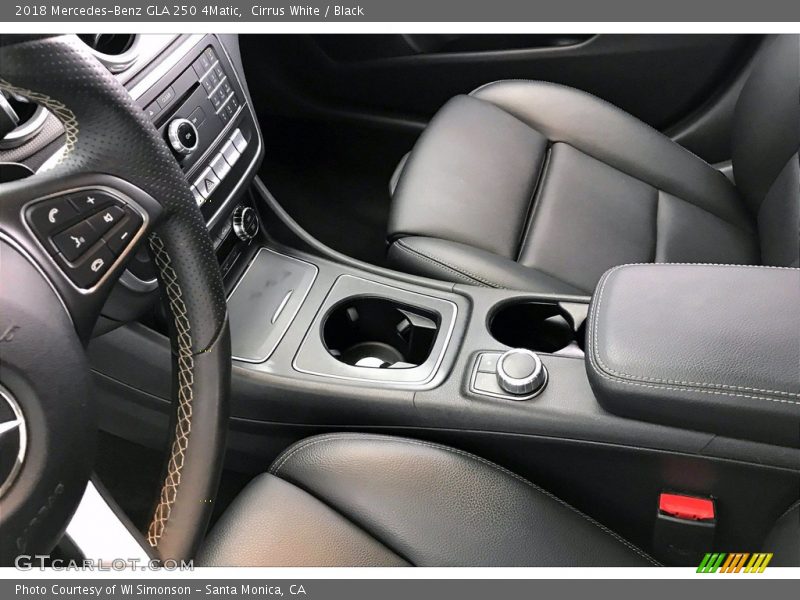 Cirrus White / Black 2018 Mercedes-Benz GLA 250 4Matic