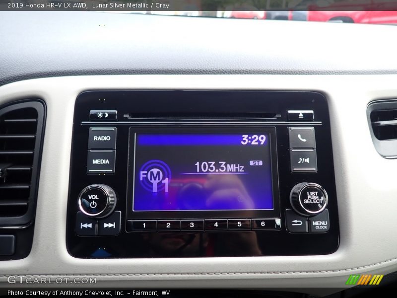 Lunar Silver Metallic / Gray 2019 Honda HR-V LX AWD