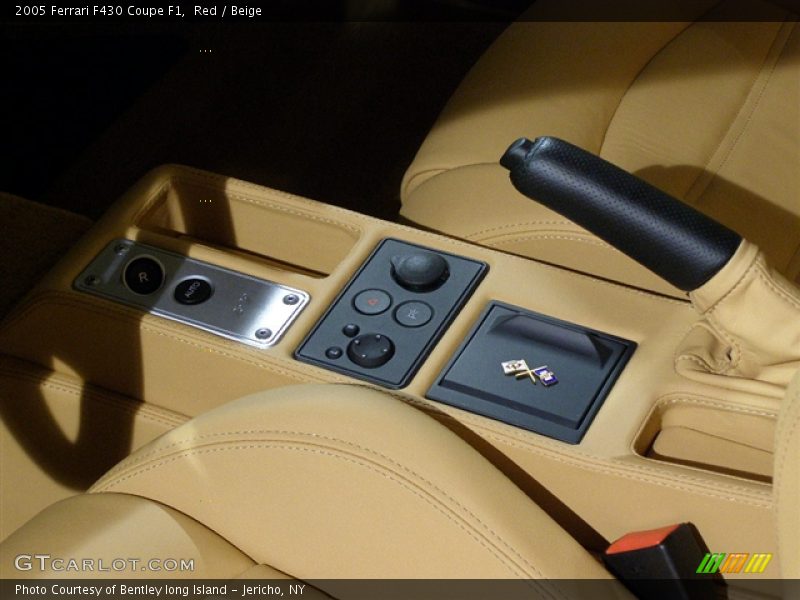 Red / Beige 2005 Ferrari F430 Coupe F1