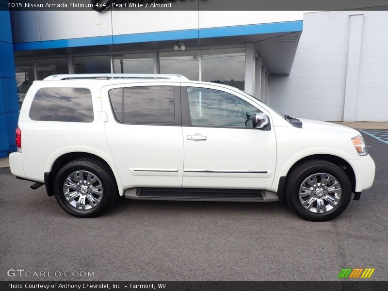  2015 Armada Platinum 4x4 Pearl White