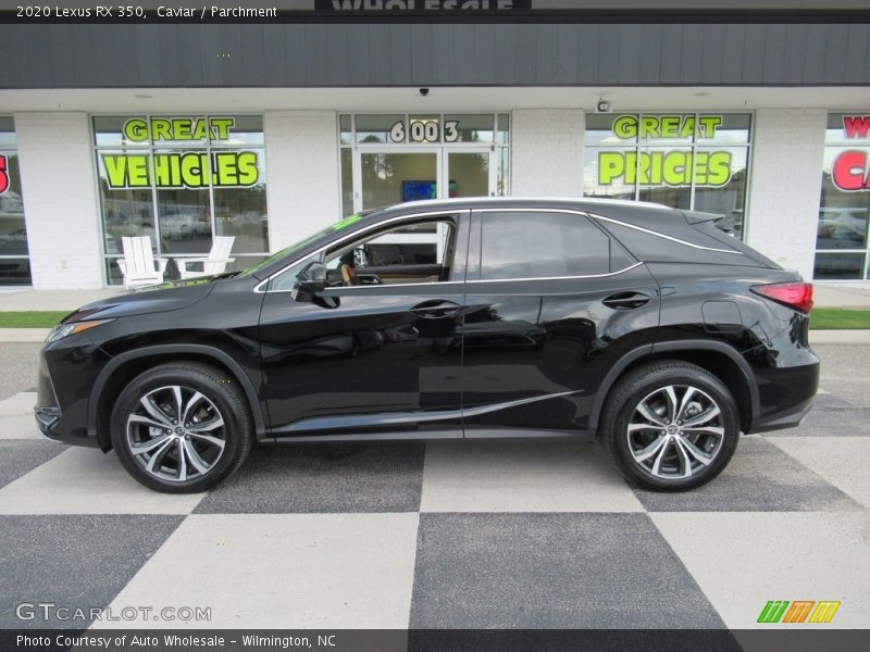 Caviar / Parchment 2020 Lexus RX 350