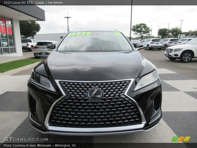 Caviar / Parchment 2020 Lexus RX 350