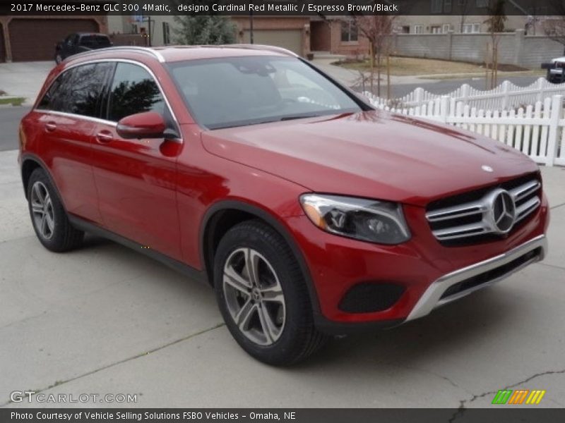 Front 3/4 View of 2017 GLC 300 4Matic