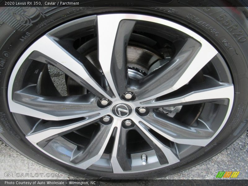Caviar / Parchment 2020 Lexus RX 350