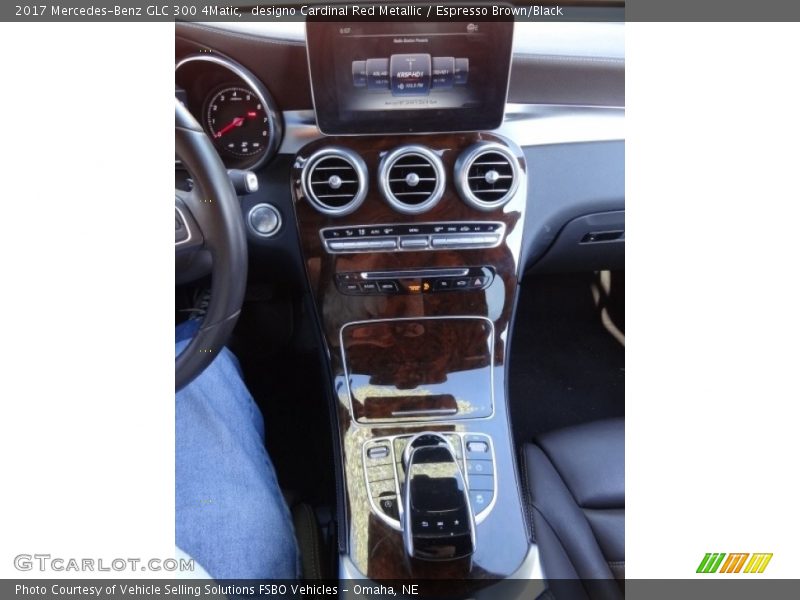 designo Cardinal Red Metallic / Espresso Brown/Black 2017 Mercedes-Benz GLC 300 4Matic