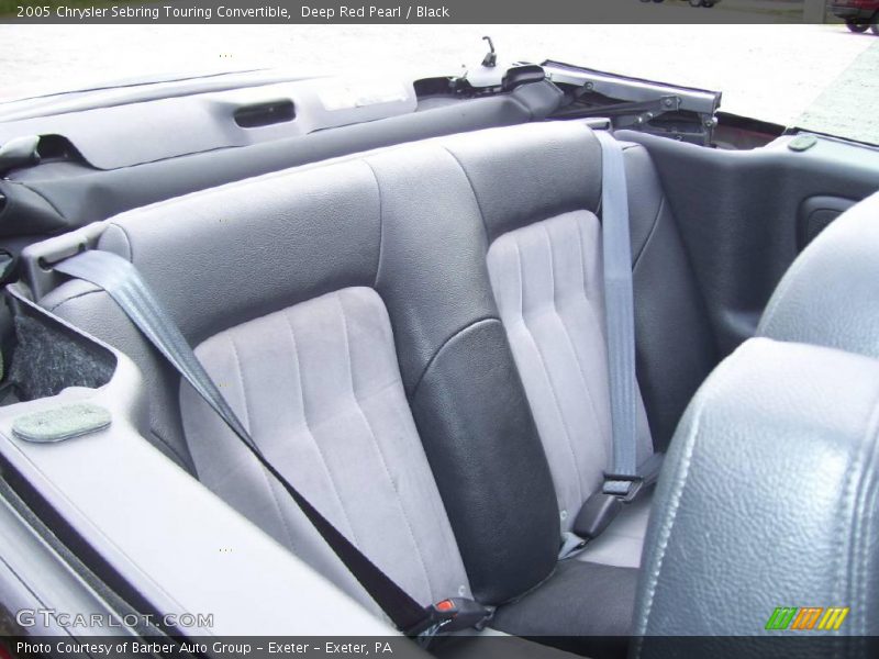 Deep Red Pearl / Black 2005 Chrysler Sebring Touring Convertible