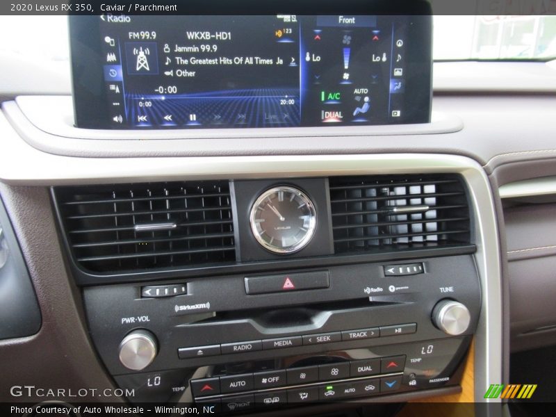 Caviar / Parchment 2020 Lexus RX 350