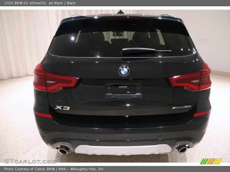 Jet Black / Black 2020 BMW X3 xDrive30i