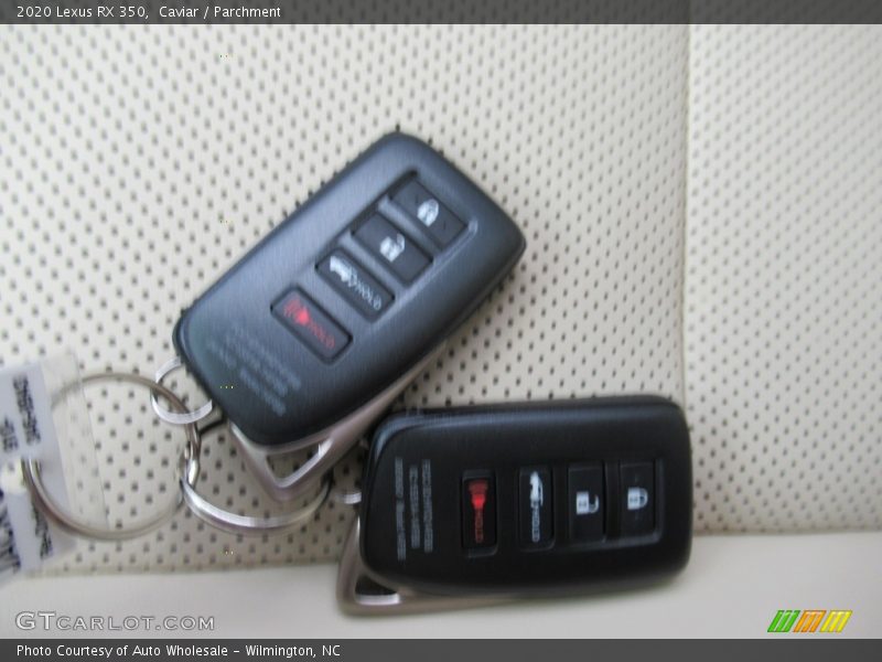 Caviar / Parchment 2020 Lexus RX 350