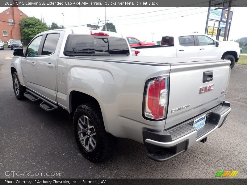  2017 Canyon SLE Extended Cab 4x4 All-Terrain Quicksilver Metallic