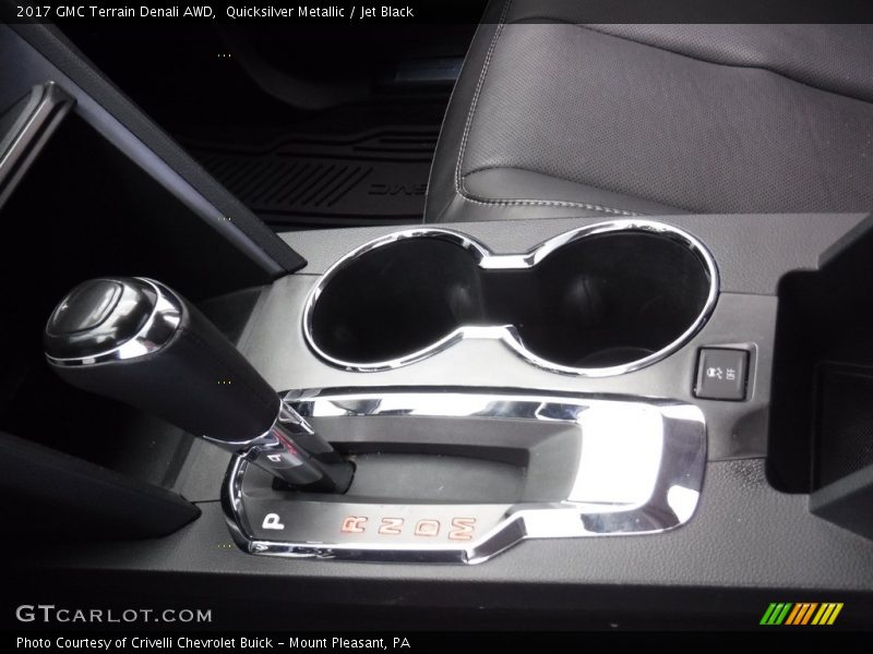 Quicksilver Metallic / Jet Black 2017 GMC Terrain Denali AWD