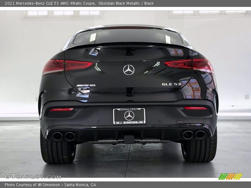 Obsidian Black Metallic / Black 2021 Mercedes-Benz GLE 53 AMG 4Matic Coupe