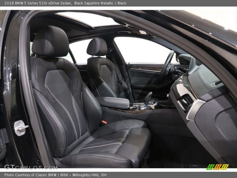 Black Sapphire Metallic / Black 2018 BMW 5 Series 530i xDrive Sedan