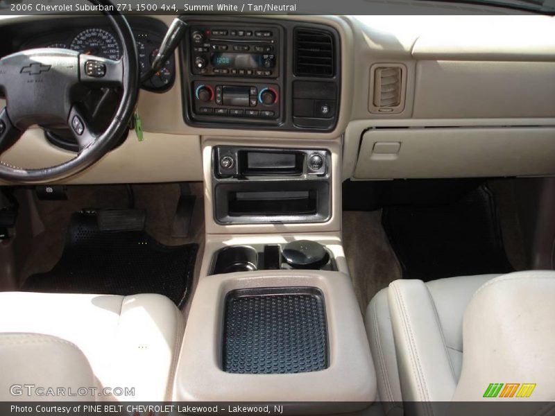 Summit White / Tan/Neutral 2006 Chevrolet Suburban Z71 1500 4x4