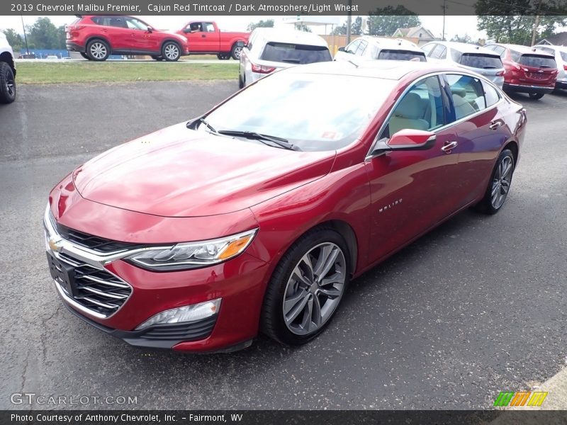 Cajun Red Tintcoat / Dark Atmosphere/Light Wheat 2019 Chevrolet Malibu Premier