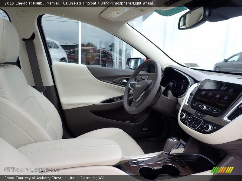 Cajun Red Tintcoat / Dark Atmosphere/Light Wheat 2019 Chevrolet Malibu Premier